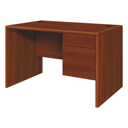 HON Office Desk, 30" D, 48" W, 29-1/2" H, Cognac, Particle Board HON107885RCO